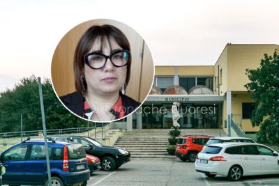 Nel riquadro la sindaca Elisa Farris