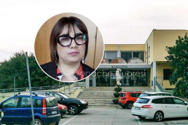 Nel riquadro la sindaca Elisa Farris