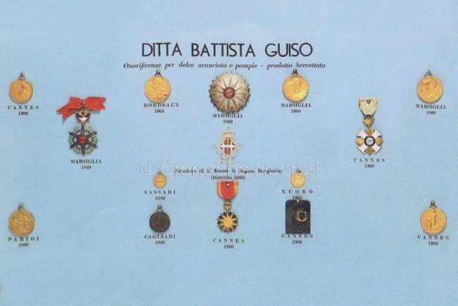 Onorificenze alla ditta Battista Guiso