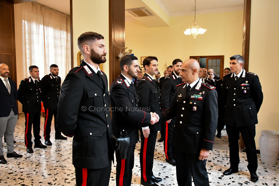 Eroi del quotidiano. Riconoscimenti per i Carabinieri Nuoresi distintisi in difficili operazioni