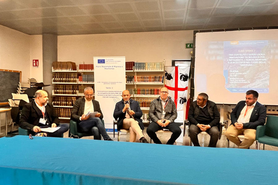 Innovazione digitale e imprese “smart” con Spoke 2  –  Gli operatori del progetto si sono confrontati a Oliena