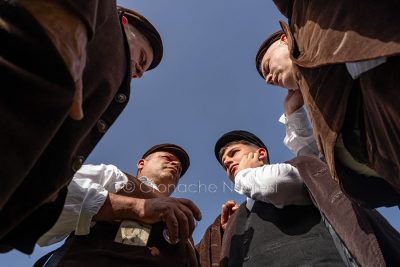 Un'esibizione dei Tenores di Thiesi (foto S.Novellu)