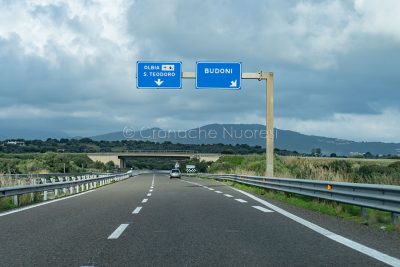 Bivio per Budoni sulla 131 DCN (foto S.Novellu)
