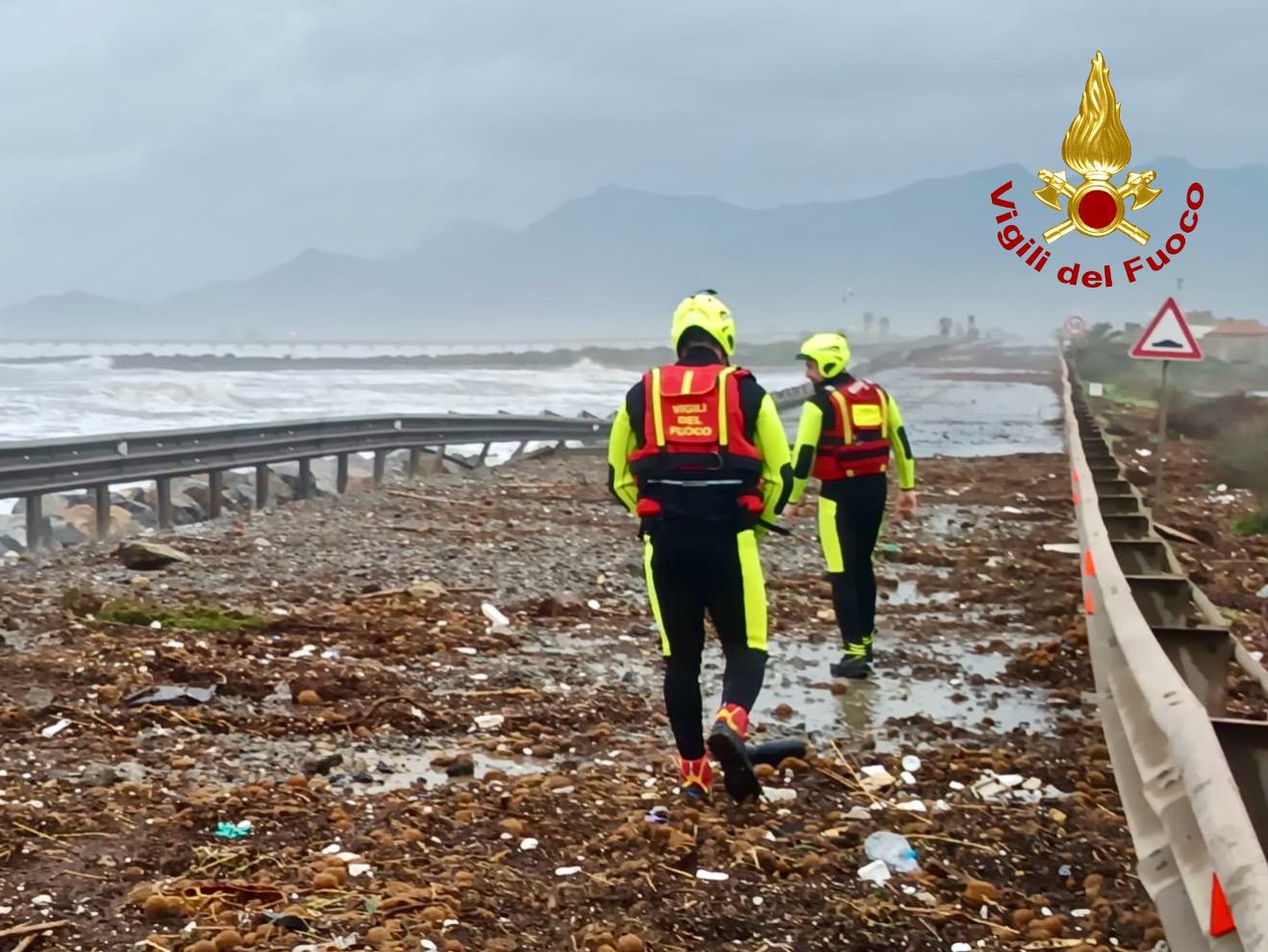 Ciclone Harry. il Governo dichiara lo stato di emergenza nazionale: 100 milioni per i primi soccorsi