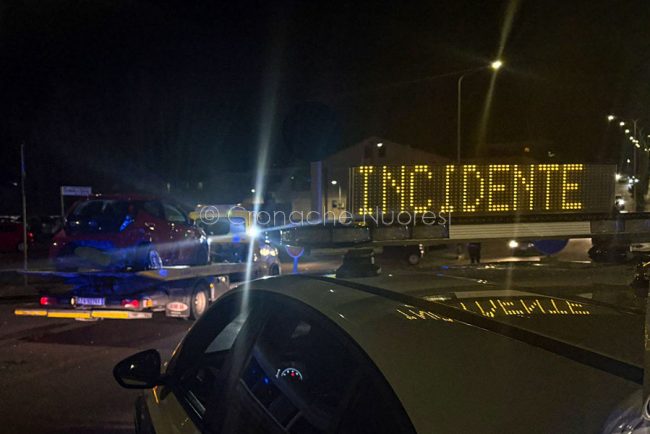 La scena dell'incidente