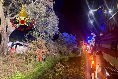 La scena dell'incidente