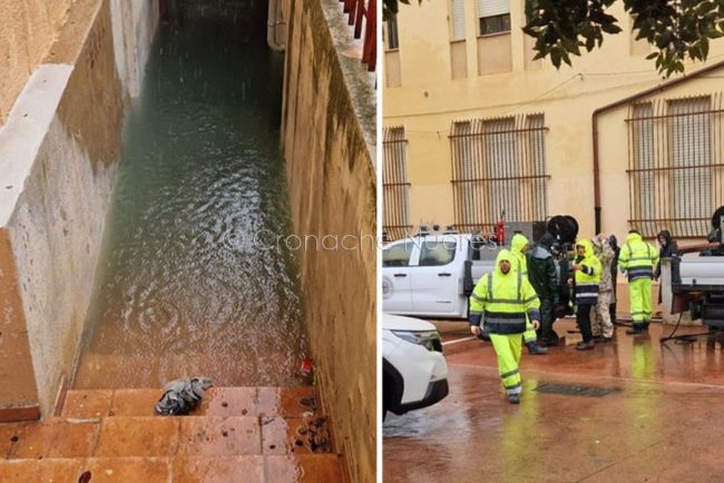 L'intervento di Forestas nei locali delle Elementari di Orgosolo