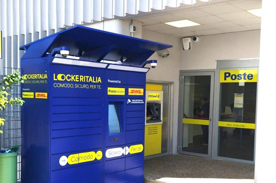Poste Italiane e DHL puntano su Oliena: installato il nuovo locker per l’e-commerce