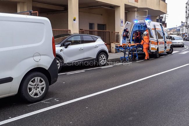 La scena dell'incidente (foto Nieddu)