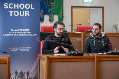Luca Fadda e Nicola Piredda degli Awake For Days