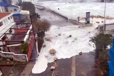 Mare in tempesta a Cala Gonone