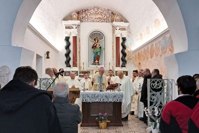 Messa di inaugurazione della chiesetta di Valverde
