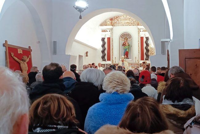 Messa di inaugurazione della chiesetta di Valverde