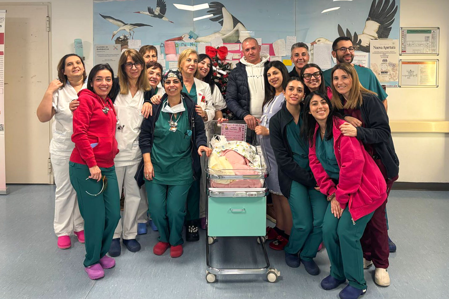 Benvenute Sole e Cataleya, l’ultima nata del 2025 e la prima del 2026 a Nuoro