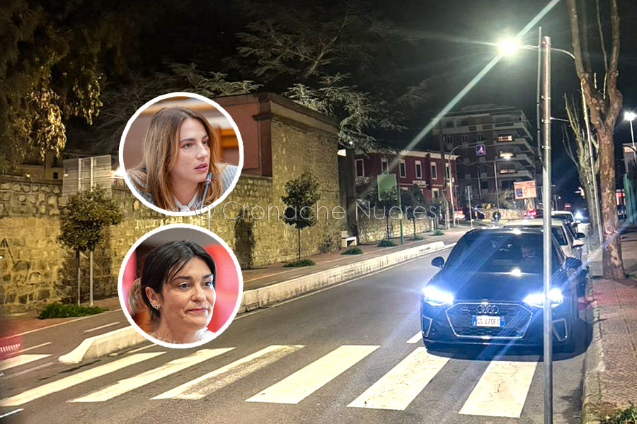 Nuoro. Torna la luce in viale Repubblica, ma è scontro tra Chessa e Corda