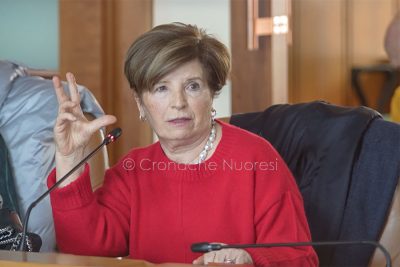 Angela Testone, sindaca di Dorgali (foto S.Novellu)