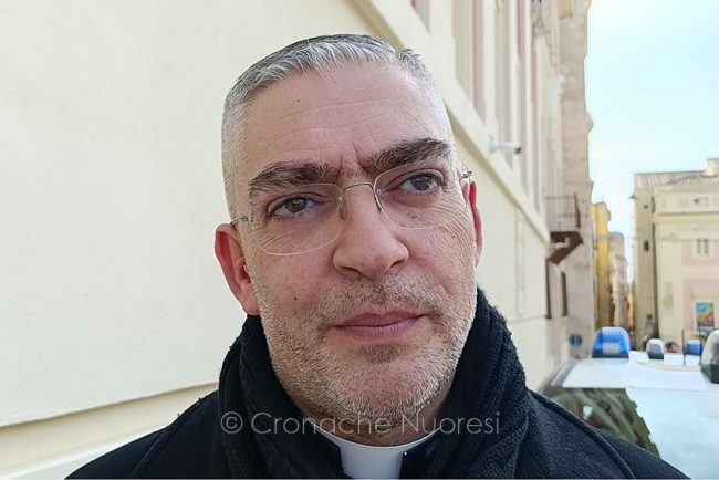 Don Maccioni parroco di Uta (foto Camedda)