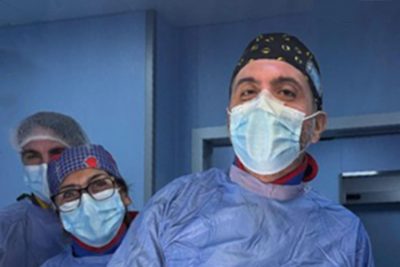 Equipe cardiologica dell'ospedale di San Gavino