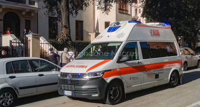 I soccorsi sul luogo dell'incidente