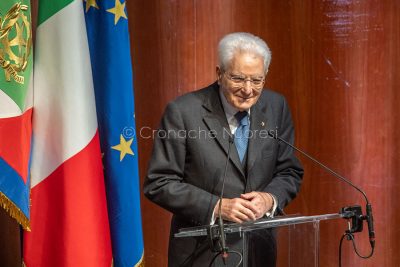 Il presidente della Repubblica Sergio Mattarella (foto S.Novellu)