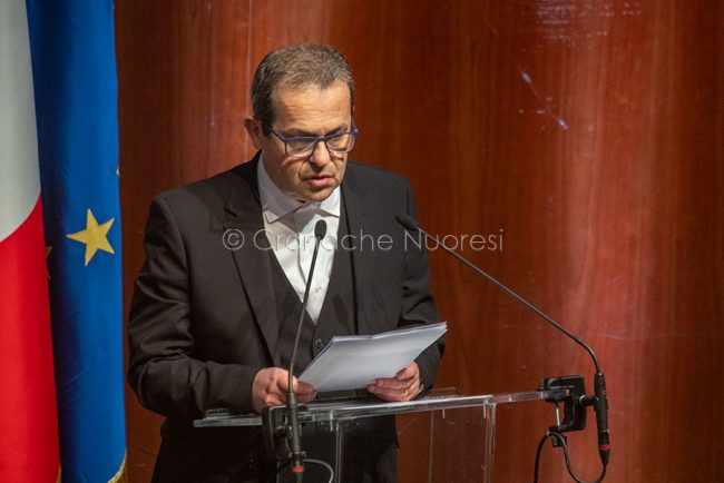 Il prof. Dino Manca (foto S.Novellu)