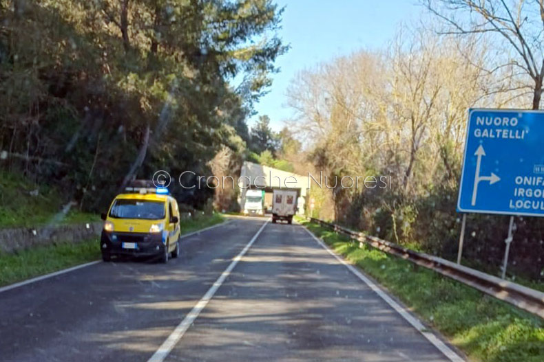 Venti di burrasca: l’ANAS chiude la SS 129 tra Orosei e Onifai