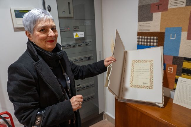 La dirigente del Podda Miria Cucca (foto S.Novellu)