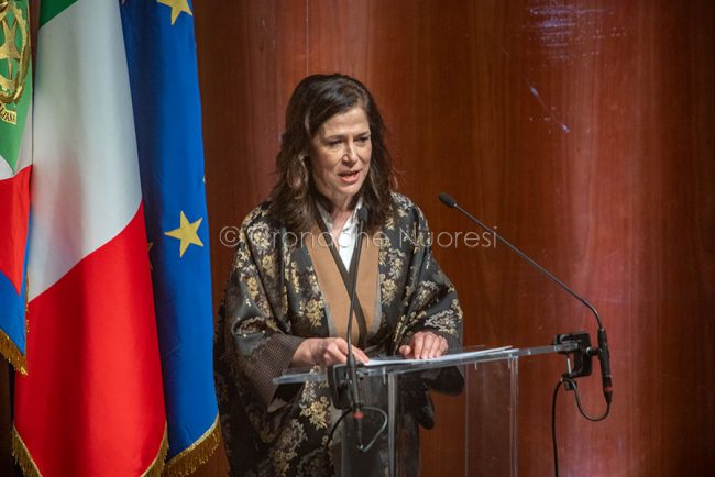 La presidente Alessandra Todde (foto S.Novellu)