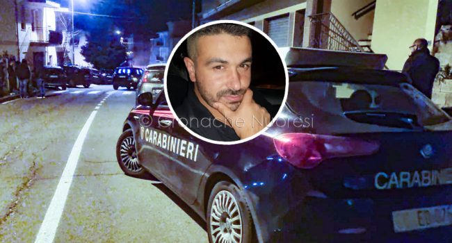 La scena dell'omicidio e, nel riquadro, Tonino Pireddu