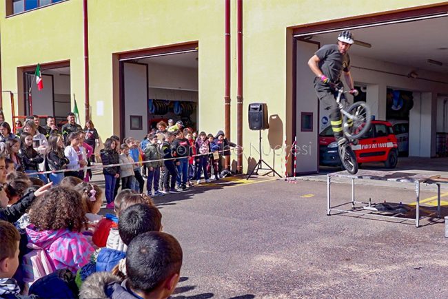 L'esibizione di Davide Riffaldi (foto S.Novellu)