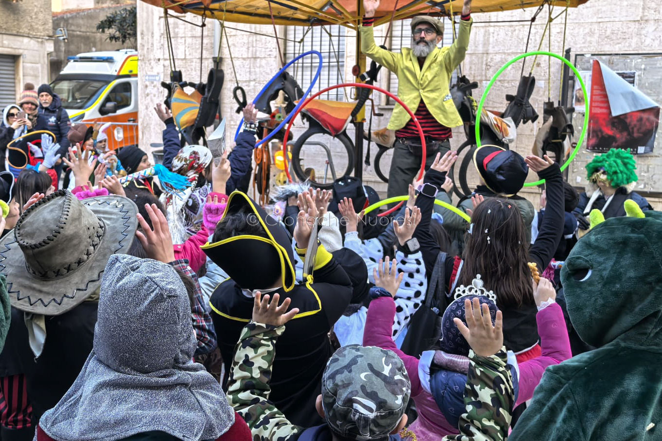 Mamoiada, il Carnevale è dei piccoli: oggi balli e giochi, domani l’atteso gran finale