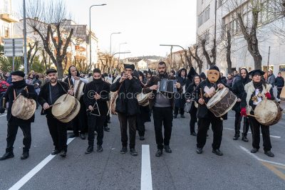 Nuoro, Carnevale, Tamburinos di Gavoi (foto S.Novellu)