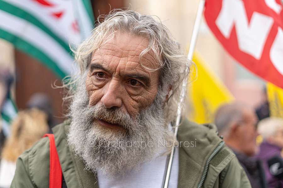 Vincenzo Rapuano, Segretario Generale della FLC CGIL Nuoro Ogliastra (foto S.Novellu)