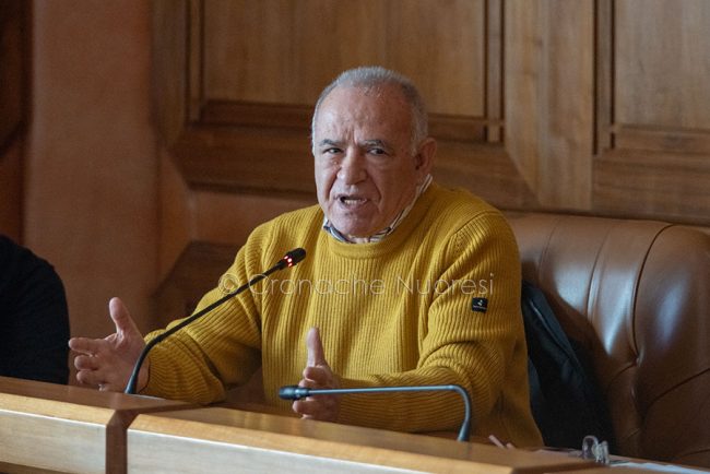 Pasquale Mereu, sindaco di Orgosolo (foto S.Novellu)