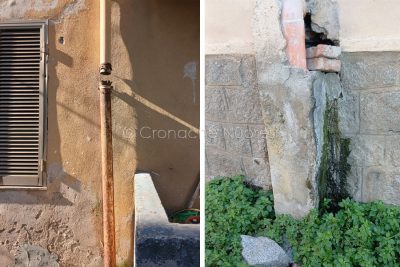 Struttura fatiscente a Oliena