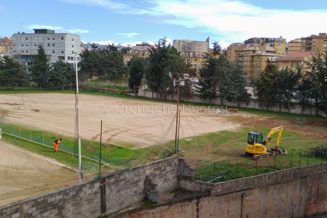 Uno scorcio del campo Chicchito Zuddas