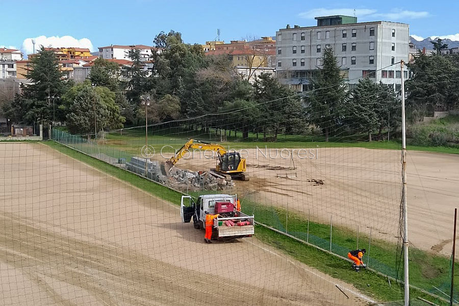Iniziati i lavori ai campi Chicchito Zuddas. Trovato l’accordo per la Polisport  ma resta il nodo Badu ‘e Carros