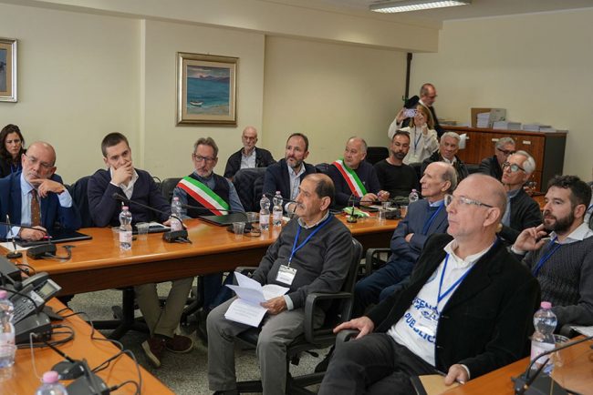 Cagliari, la delegazione di sindaci e comitati ricevuta in Regione