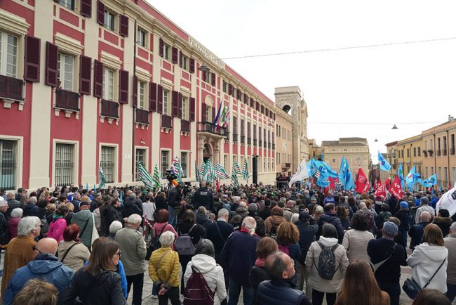 Cagliari, manifestazione contro il 41 bis