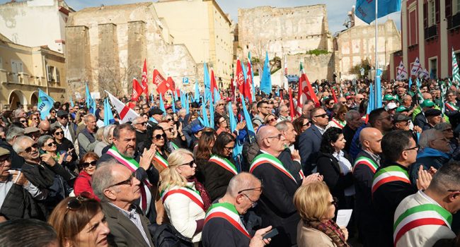 Cagliari, manifestazione contro il 41 bis