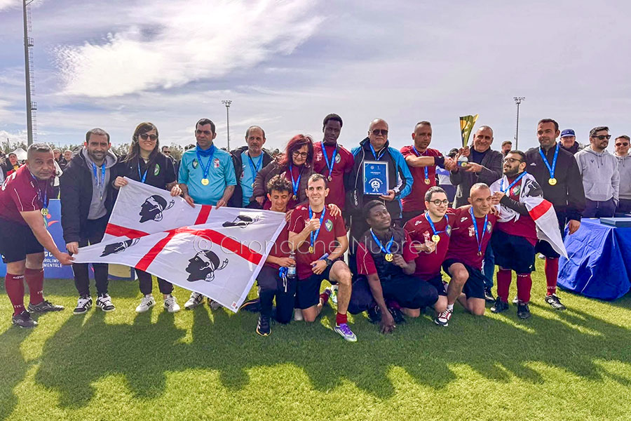 Calcio paralimpico: i nuoresi Chimbemoros trionfano ancora e volano in finale