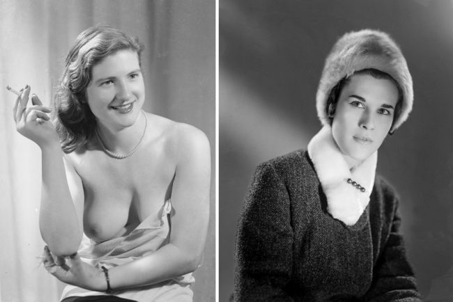 Due ritratti eseguiti da Goffredo Guiso