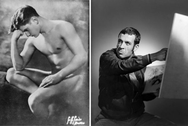 Due ritratti eseguiti da Goffredo Guiso