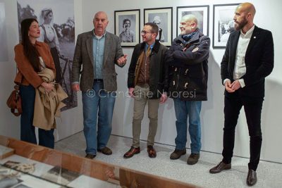 L'inaugurazione della mostra su Guiso (foto R.Sanna)