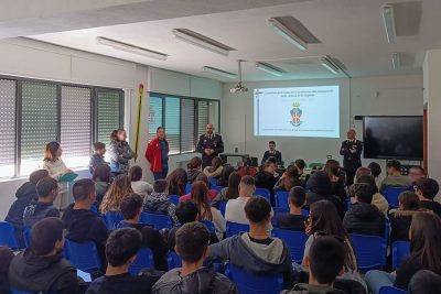 L'incontro con i carabinieri