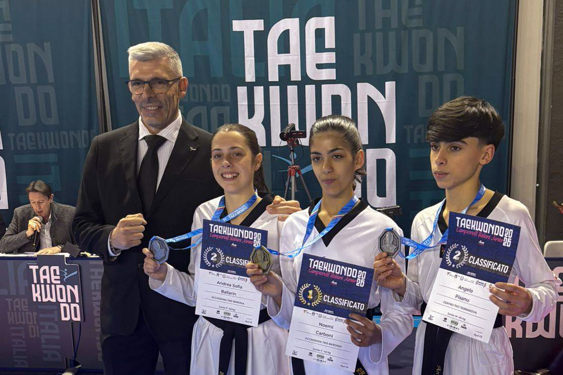Impresa dell’Accademia Tkd Baronia: le ragazze di Orosei vice-campionesse d’Italia