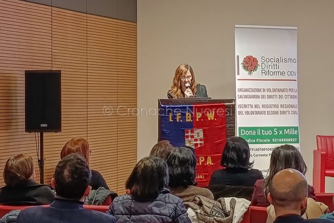 Premio Solidarieta' Donna 2026 a Maddalena Carta (foto P.Camedda)