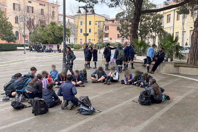 Scout a Nuoro (foto S.Novellu