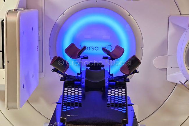 il nuovo acceleratore lineare della Radioterapia (foto S.Novellu)