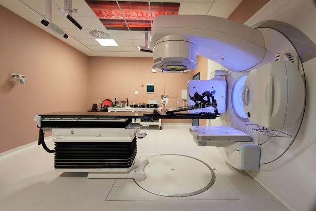 il nuovo acceleratore lineare della Radioterapia (foto S.Novellu)